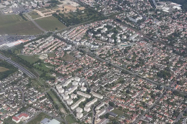 Courtier en crédit immobilier à Taverny, vue aerienne